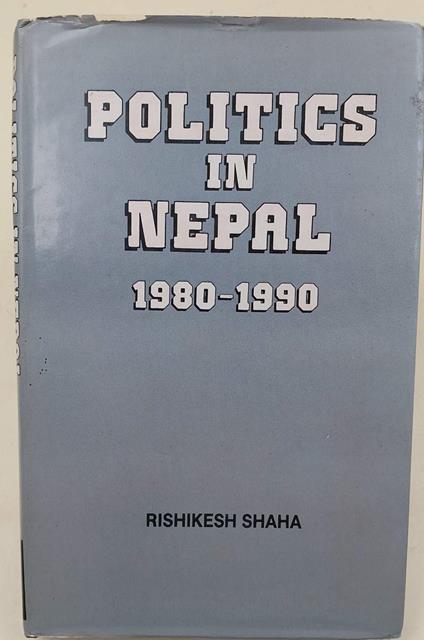 Politics In Nepal 1980-1990 - copertina