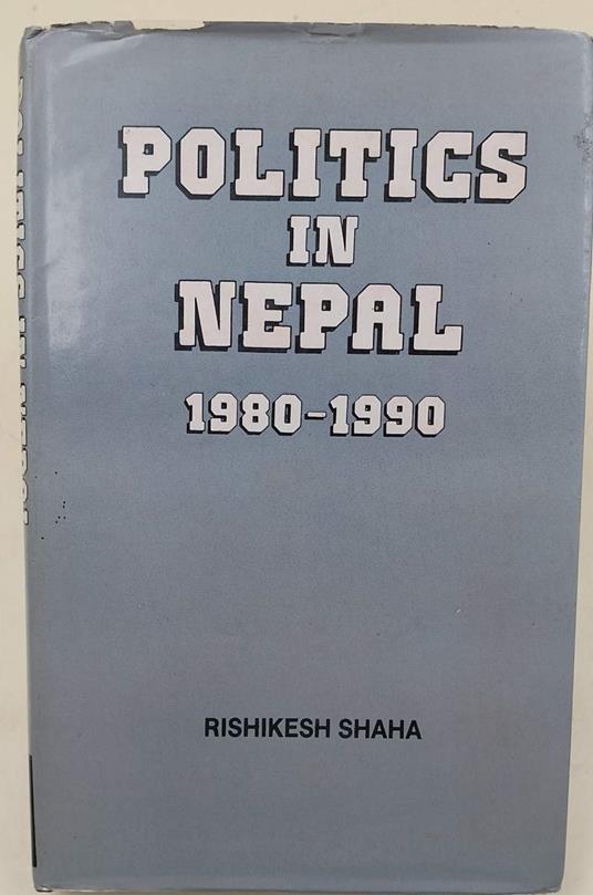 Politics In Nepal 1980-1990 - copertina