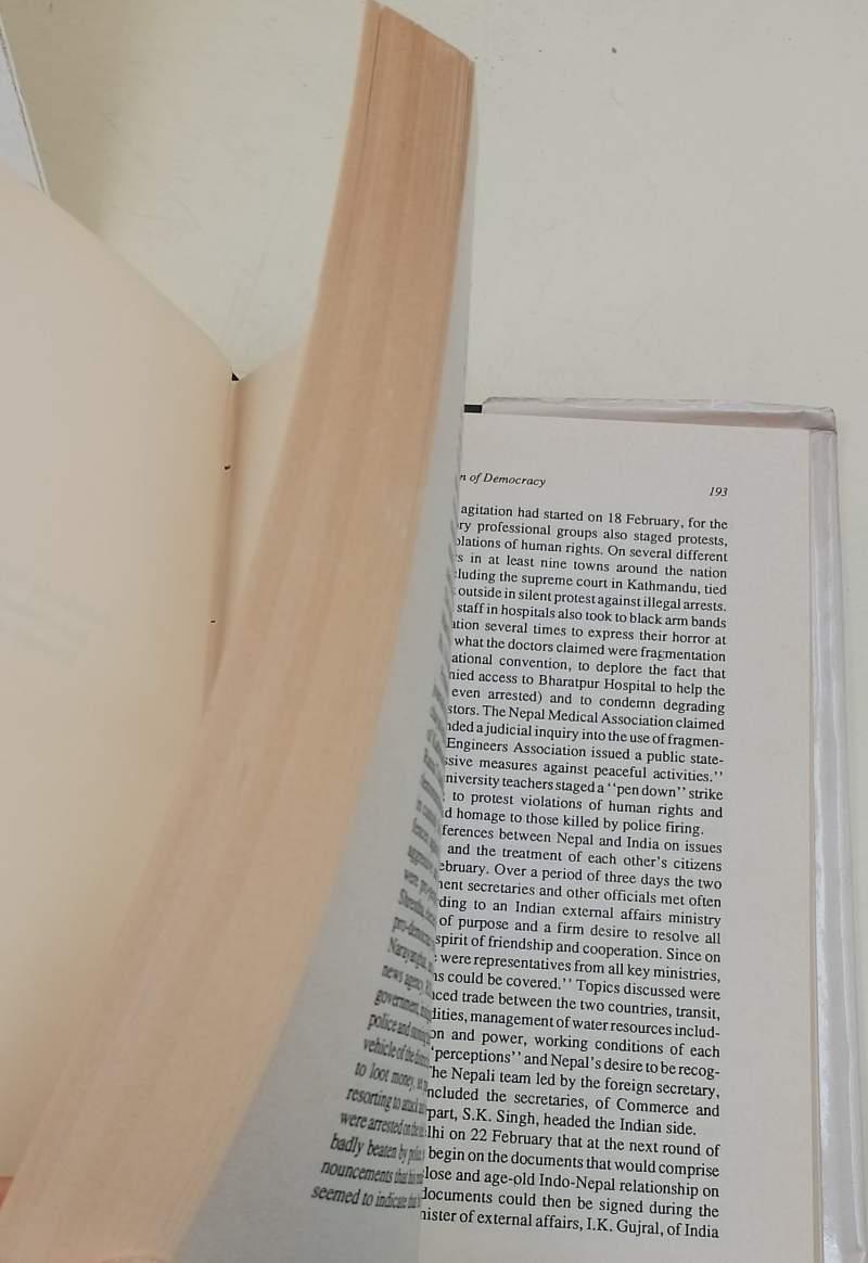 Politics In Nepal 1980-1990