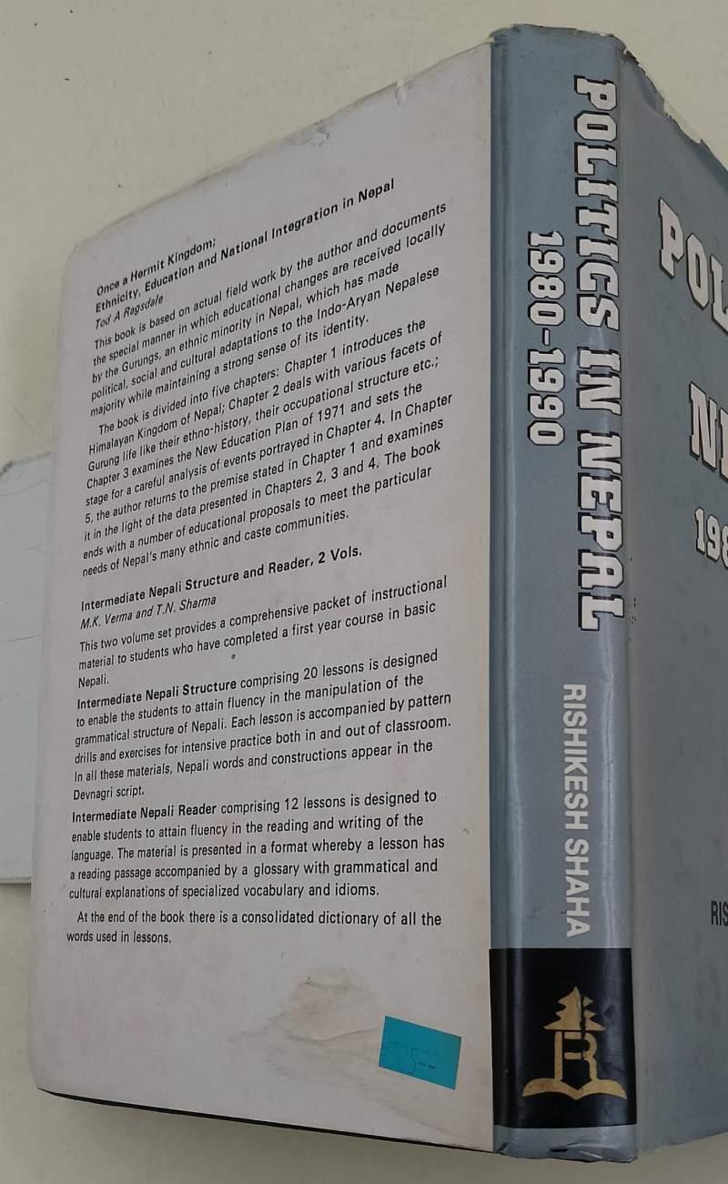 Politics In Nepal 1980-1990