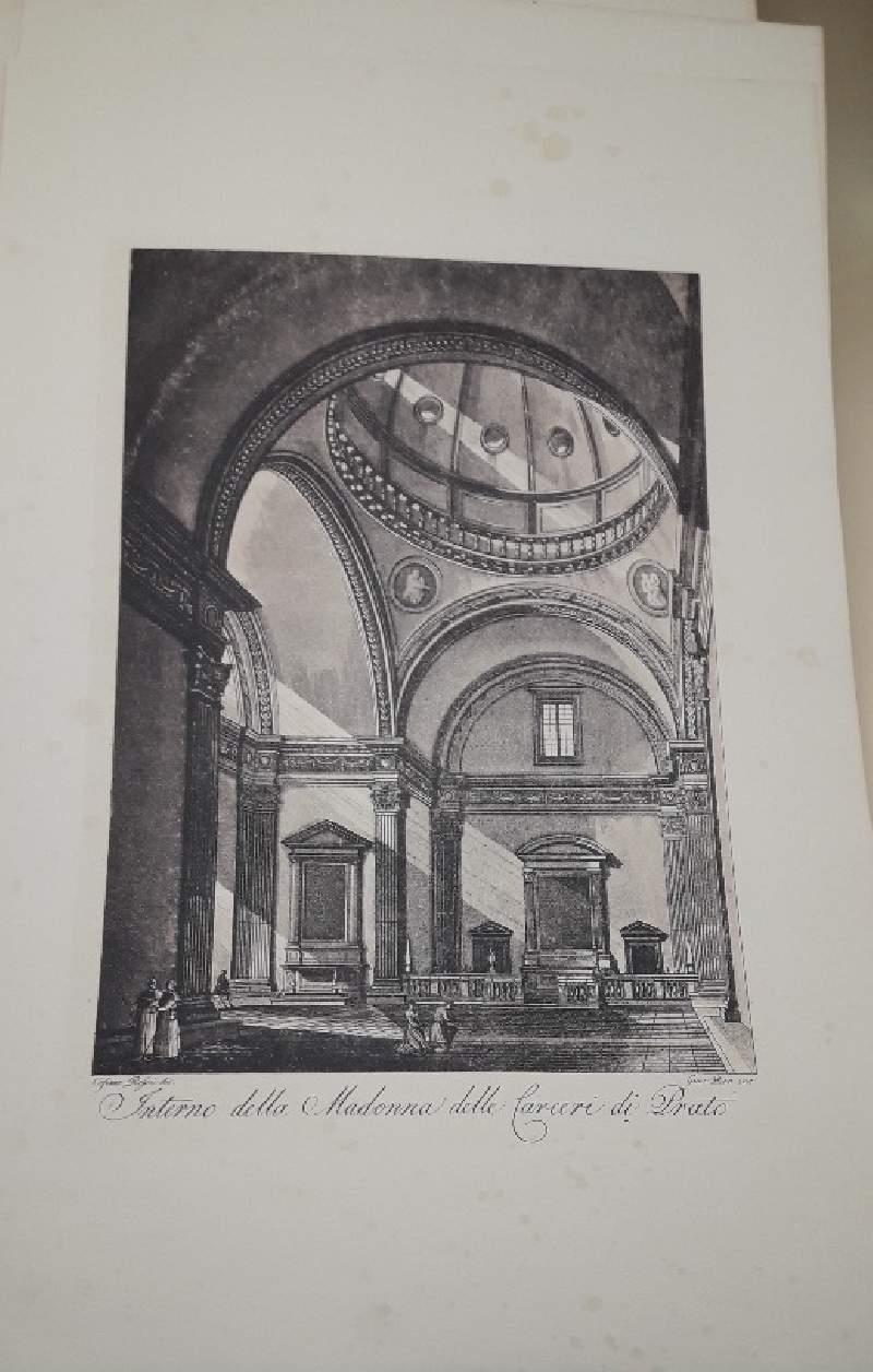 Prato Nel Settecento 6 Stampe In Cartellina