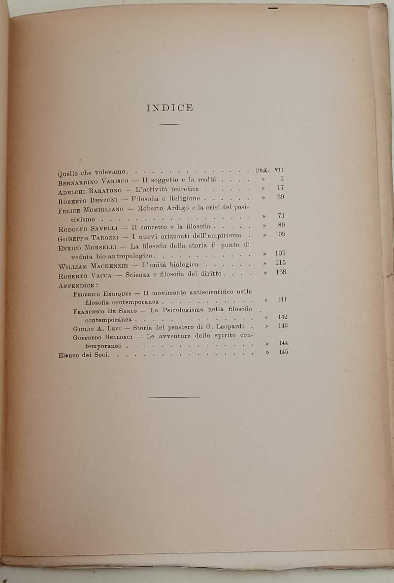 Correnti Di Filosofia Contemporanea