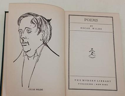 Wilde-Poems - Oscar Wilde - copertina
