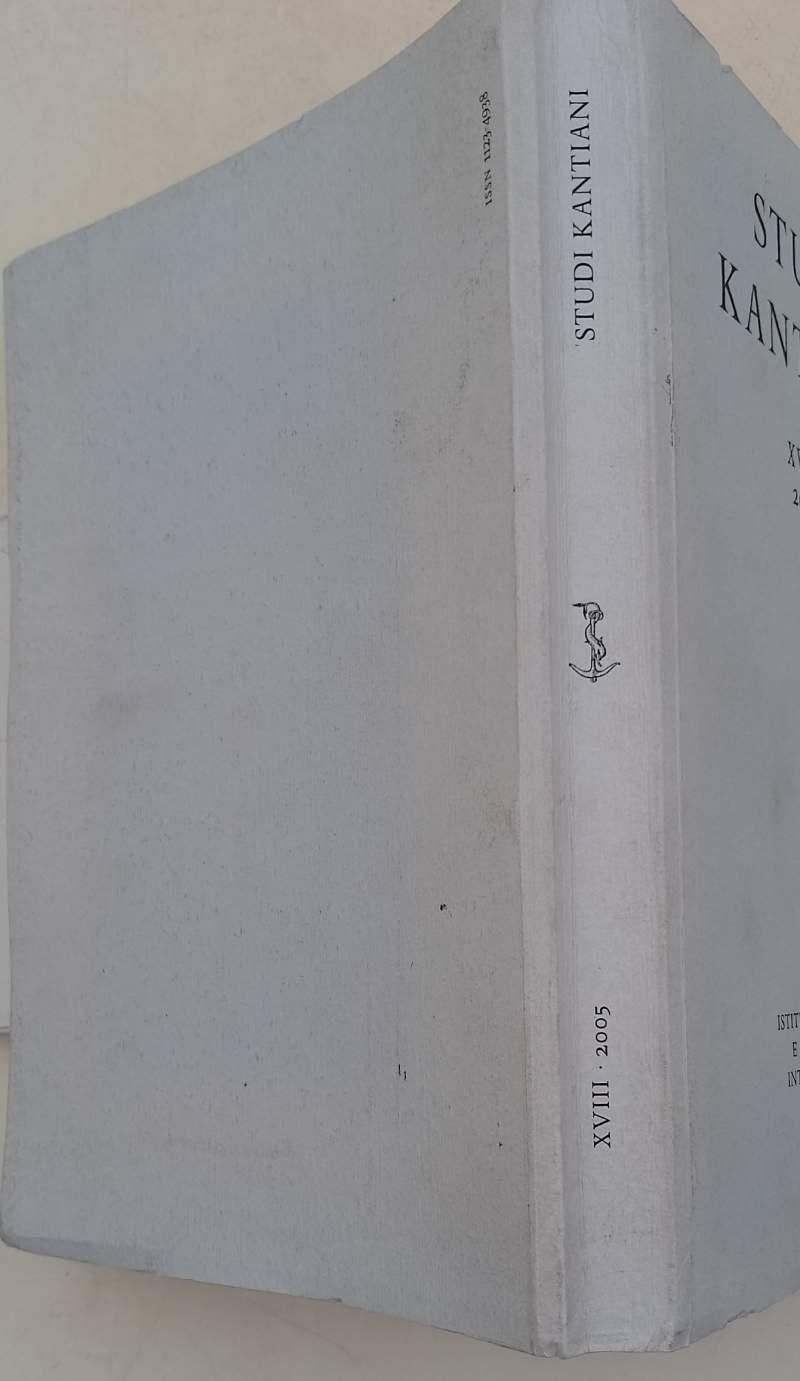 Studi Kantiani -Xviii-2005
