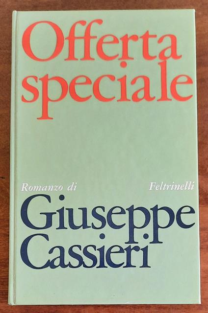 Offerta speciale - Giuseppe Cassieri - copertina