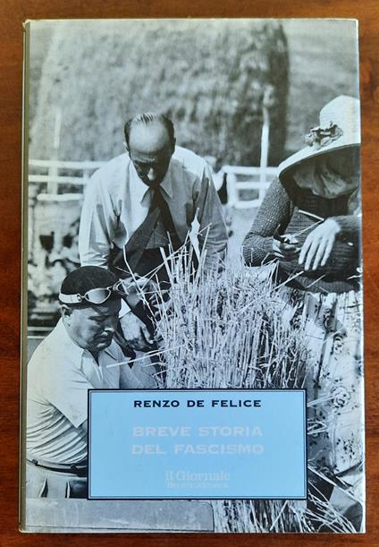 Breve storia del fascismo - Renzo De Felice - copertina