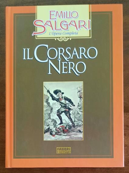 Il Corsaro Nero - Emilio Salgari - copertina