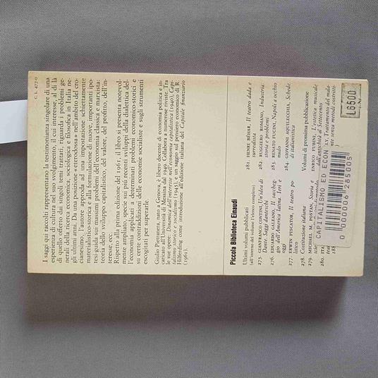 Capitalismo Ed Economia Giulio Pietranera - Giulio Pietranera - copertina