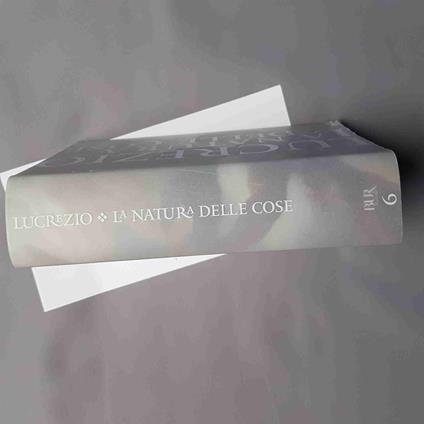 Lucrezio La Natura Delle Cose Testo A Fronte I Grandi Classici Greci E Latini - Tito Lucrezio Caro - copertina