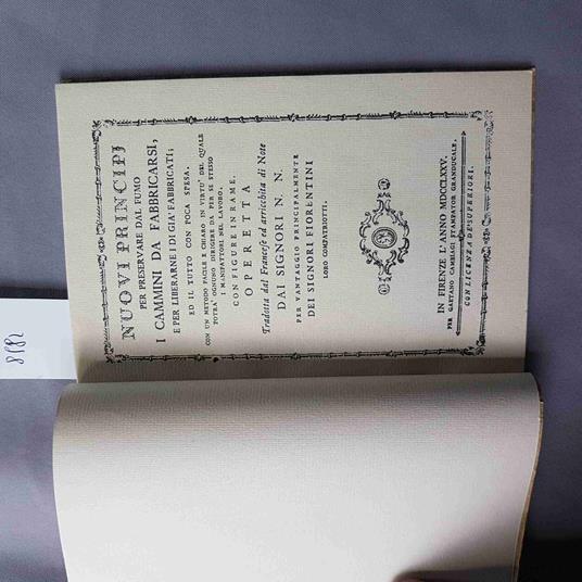 Nuovi Principi Per Preservare Dal Fumo Cammini Da Fabbricarsi Natale - copertina