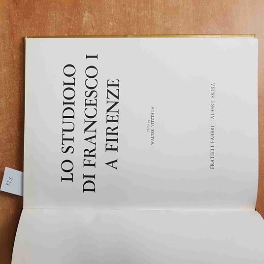 Lo Studiolo Di Francesco I A Firenze I Grandi Decoratori - copertina