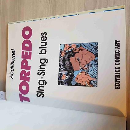 Torpedo Sing Sing Blues - Abuli, Bernet - Comic Art - copertina
