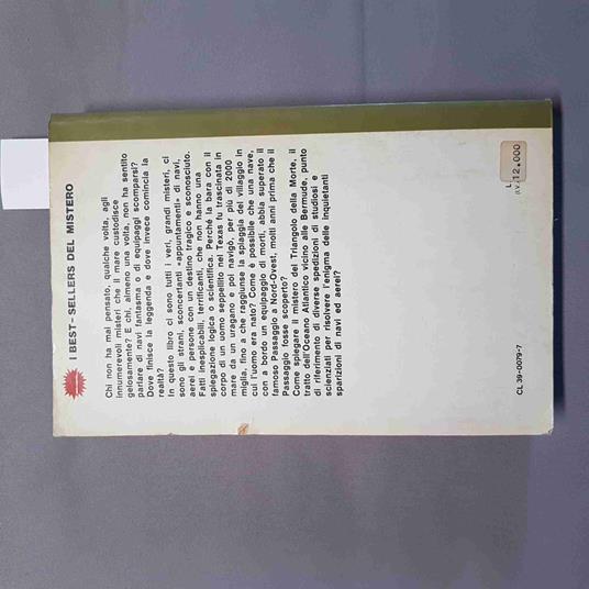 Il Triangolo Maledetto E Altri Misteri Del Mare Vincent Gaddis - Vincent Gaddis - copertina