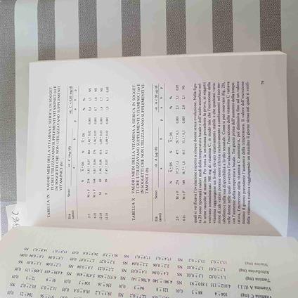 Le Vitamine Biochimica Fisiologia Nutrizione Alberto Fidanza - Agnesotti - Alberto Fidanza - copertina