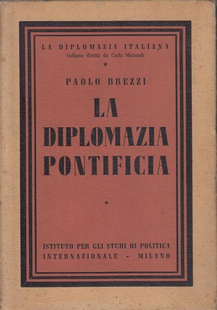 diplomazia pontificia - Paolo Brezzi - copertina