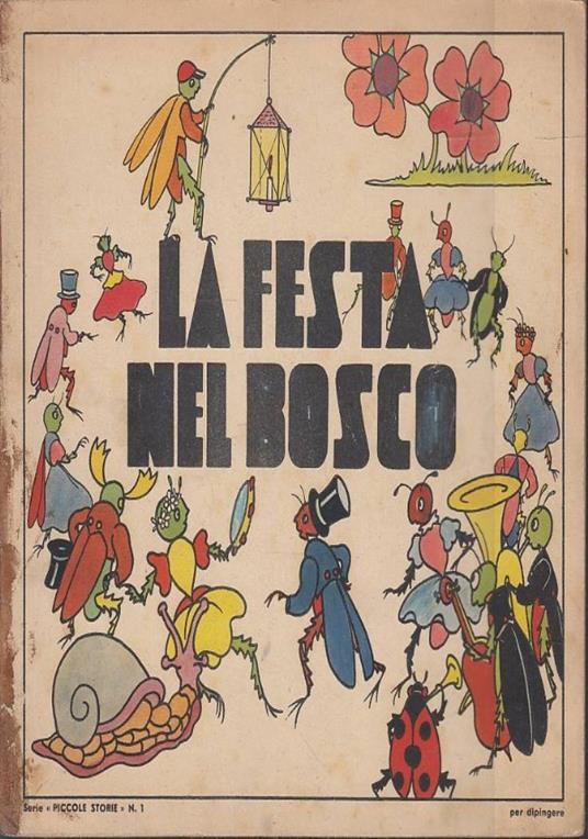 festa nel bosco - copertina
