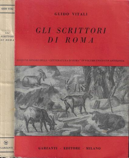 Gli scrittori di Roma - Guido Vitali - copertina