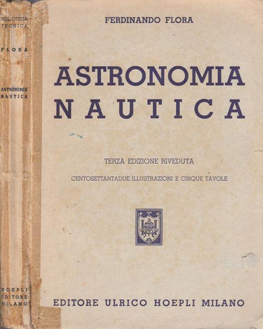 Astronomia nautica - Ferdinando Flora - copertina