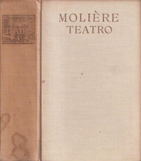 Teatro, volume I - Molière - copertina