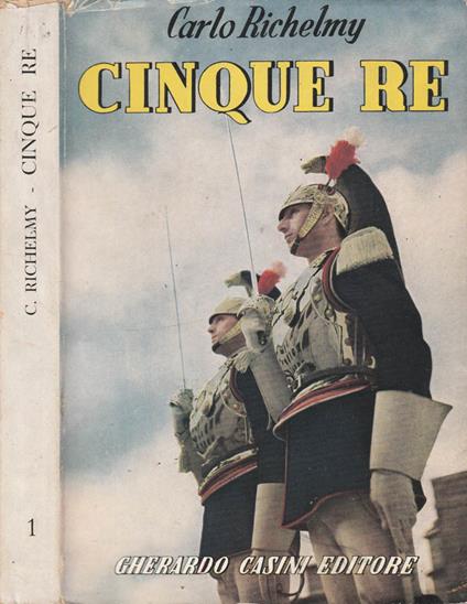 Cinque re - Carlo Richelmy - copertina
