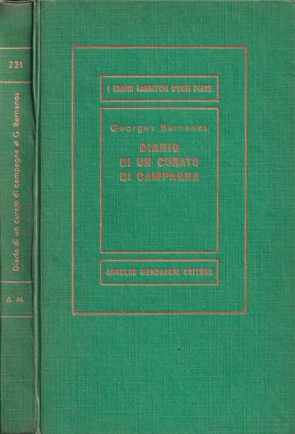 Diario di un curato di campagna - Georges Bernanos - copertina