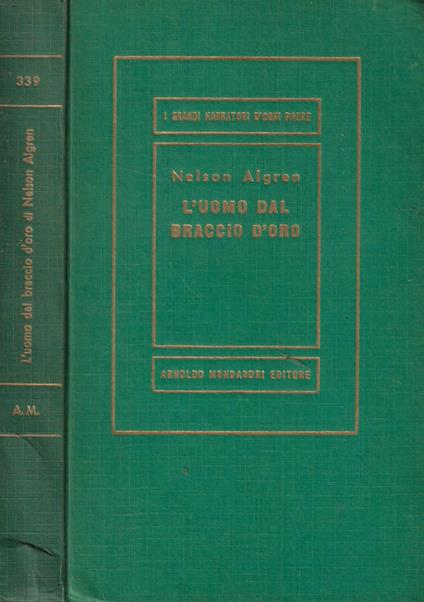 L' uomo dal braccio d'oro - copertina
