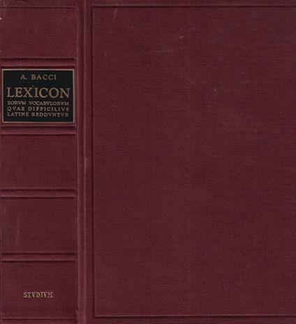Lexicon - copertina
