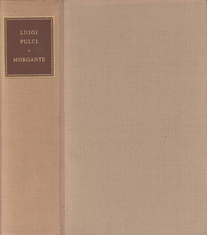 Morgante - Luigi Pulci - copertina