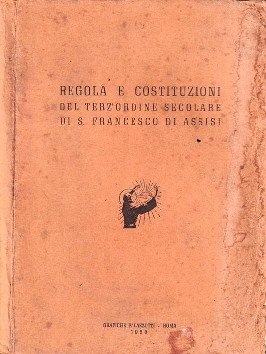 Regola e costituzioni - copertina