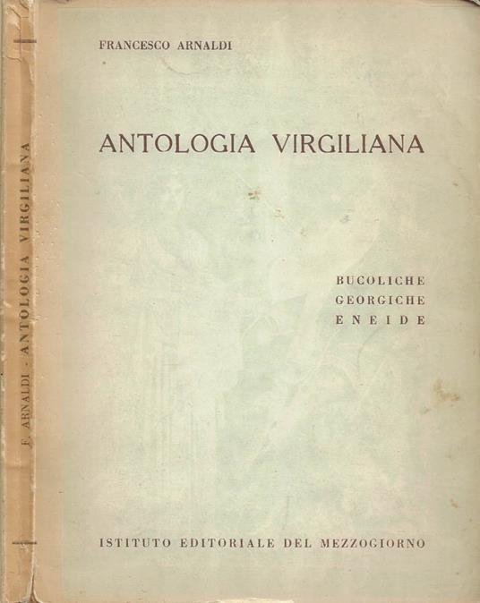 Antologia Virgiliana - Francesco Arnaldi - copertina