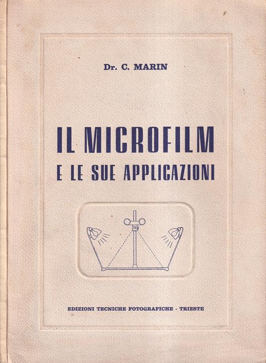 Il microfilm e le sue applicazioni - copertina