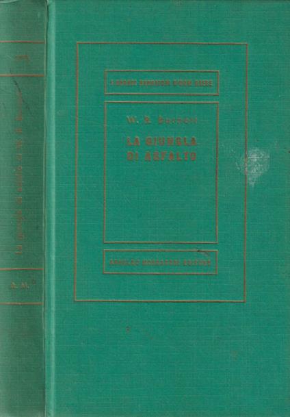 La giungla di asfalto - William R. Burnett - copertina