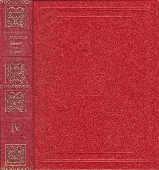 Drammi e racconti - Bjørnstjerne Bjørnson - copertina