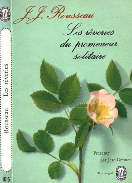Les reveries du promeneur solitaire - Jean-Jacques Waltz - copertina
