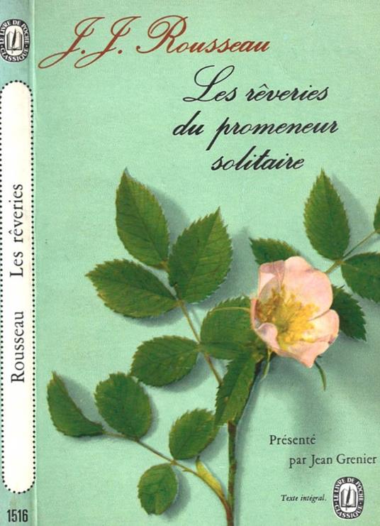 Les reveries du promeneur solitaire - Jean-Jacques Waltz - copertina
