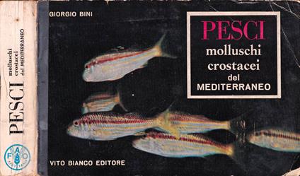 Catalogo dei nomi dei pesci dei molluschi e dei crostacei di importanza commerciale nel Mediterraneo - Giorgio Bini - copertina