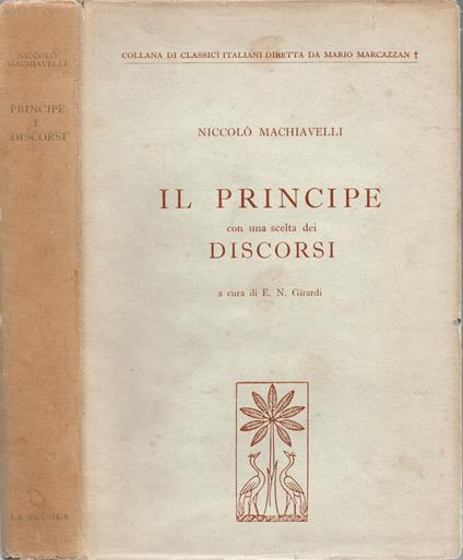 Il Principe - Niccolò Machiavelli - copertina
