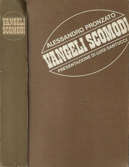 Vangeli scomodi - Alessandro Pronzato - copertina