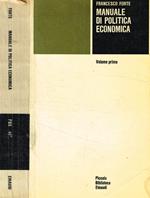 Manuale di politica economica vol.I