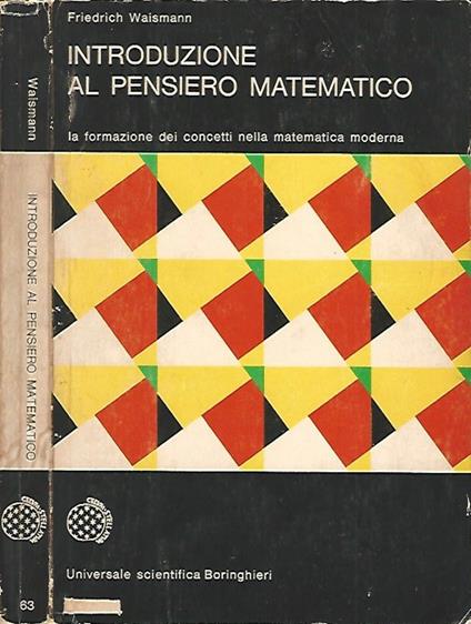 Introduzione al pensiero matematico - Friedrich Waismann - copertina