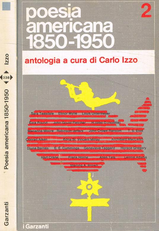 Poesia americana 1850-1950 vol.II - Carlo Izzo - copertina