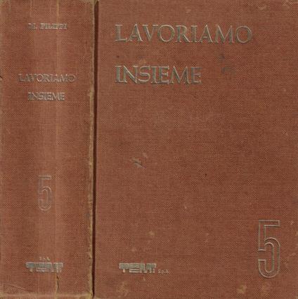 Lavoriamo insieme Vol. 5 - Margherita Filippi - copertina