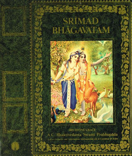 Srimad Bhagavatam - A. C. Bhaktivedanta Swami Prabhupada - copertina