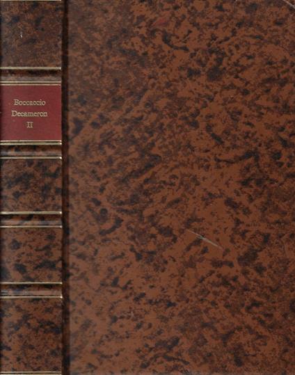 Decameron Vol. II - Giovanni Boccaccio - copertina