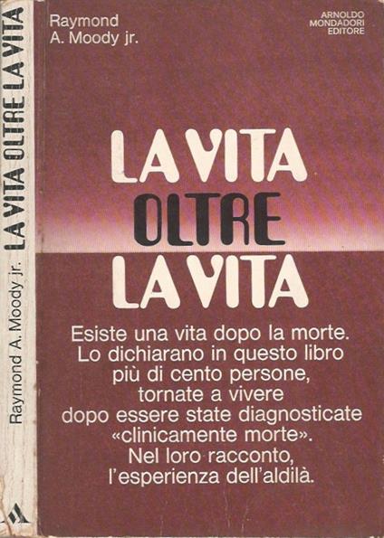 La vita oltre la vita - Raymond A. jr. Moody - copertina