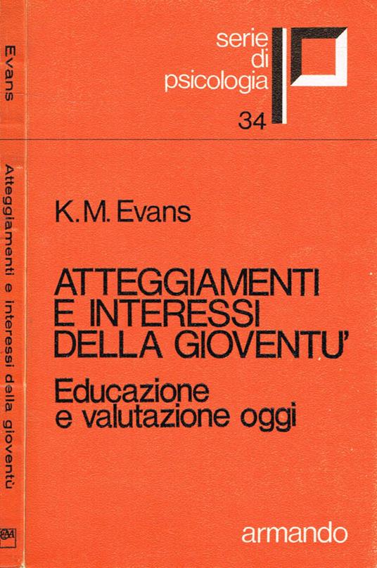 Atteggiamenti e interessi della gioventù - copertina