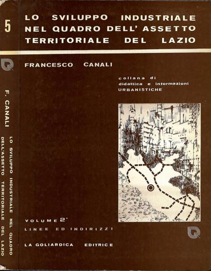 Lo sviluppo industriale nel quadro dell'assetto territoriale del Lazio - copertina
