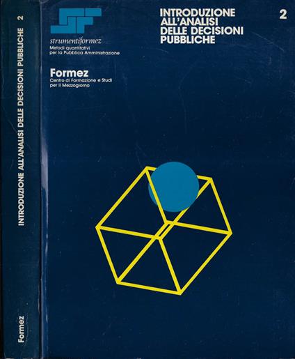 Introduzione all'analisi delle decisioni pubbliche - copertina