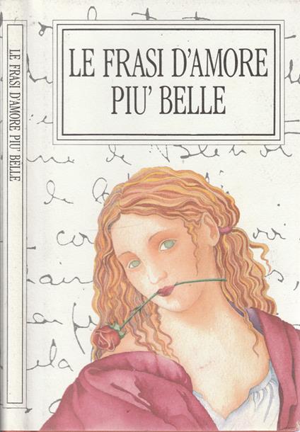 Le frasi d'amore più belle - Emilio Montorfano - copertina