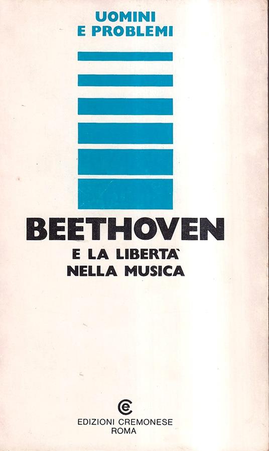 Beethoven e la libertà nella musica - copertina